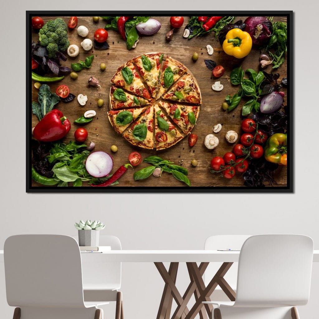 Pizza Night Canvas Wall Art