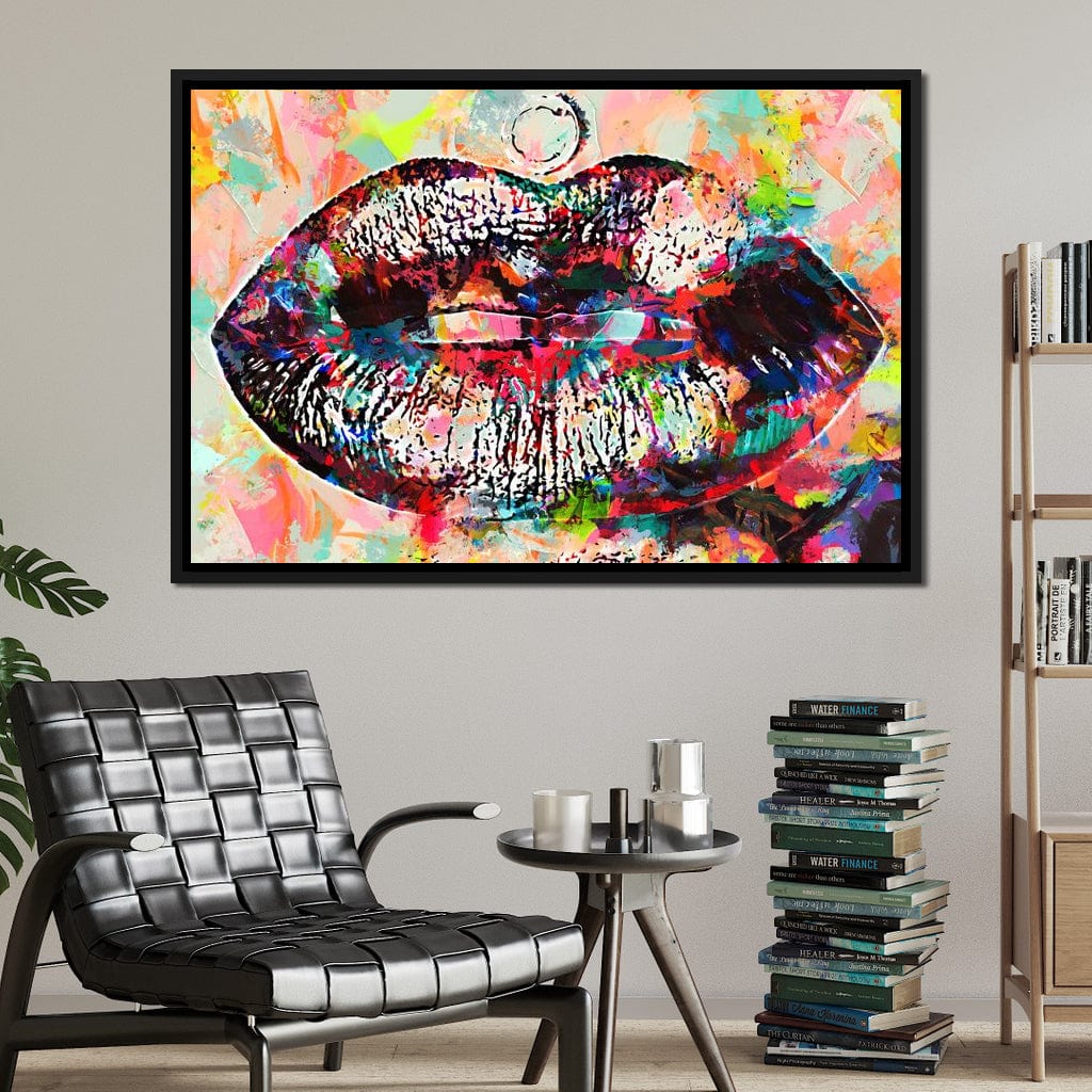 Kiss Pop Art 2 - Mateo Canvas Wall Art