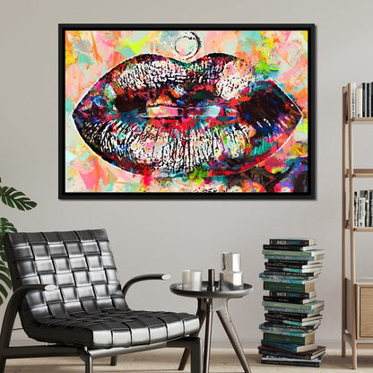 Kiss Pop Art 2 - Mateo Canvas Wall Art