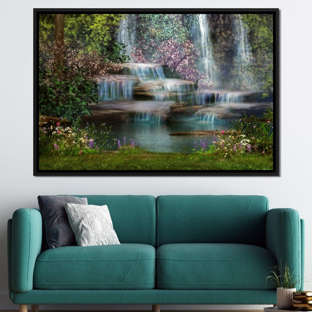 Fairy Cascade Canvas Wall Art