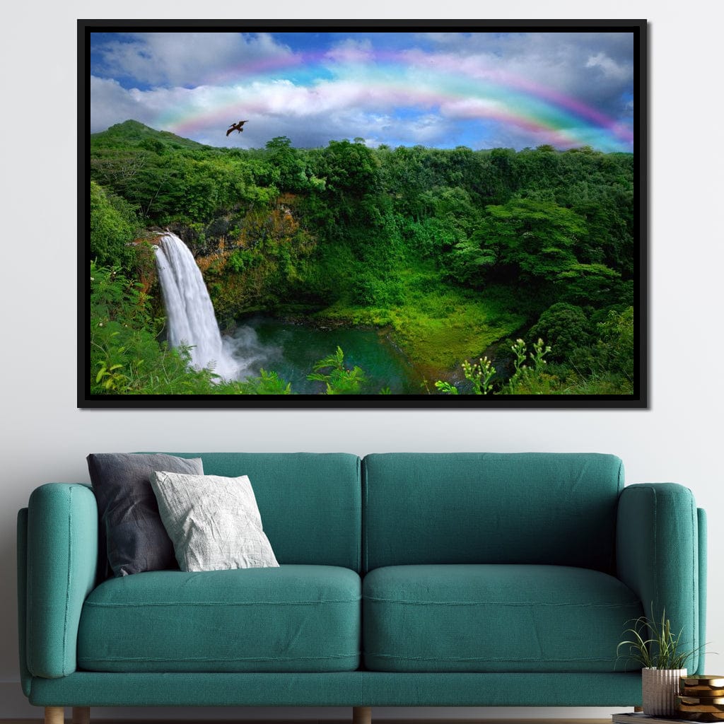 Hawaiian Jungle Canvas Wall Art