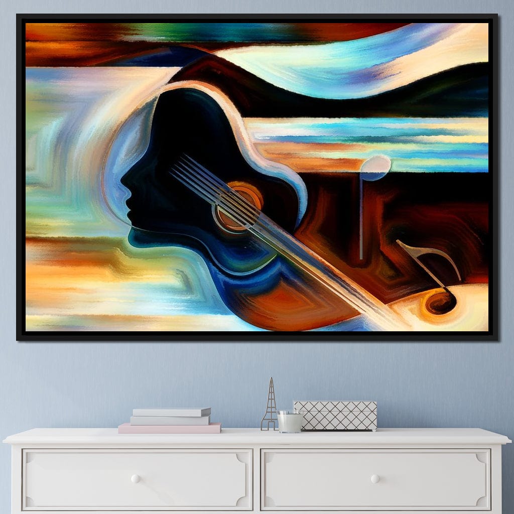 Musical Mind Canvas Wall Art