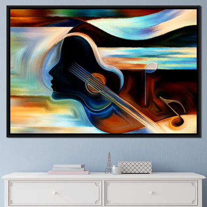 Musical Mind Canvas Wall Art