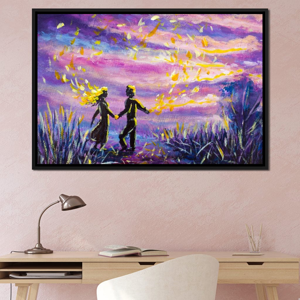 Love Fairy Tale Canvas Wall Art