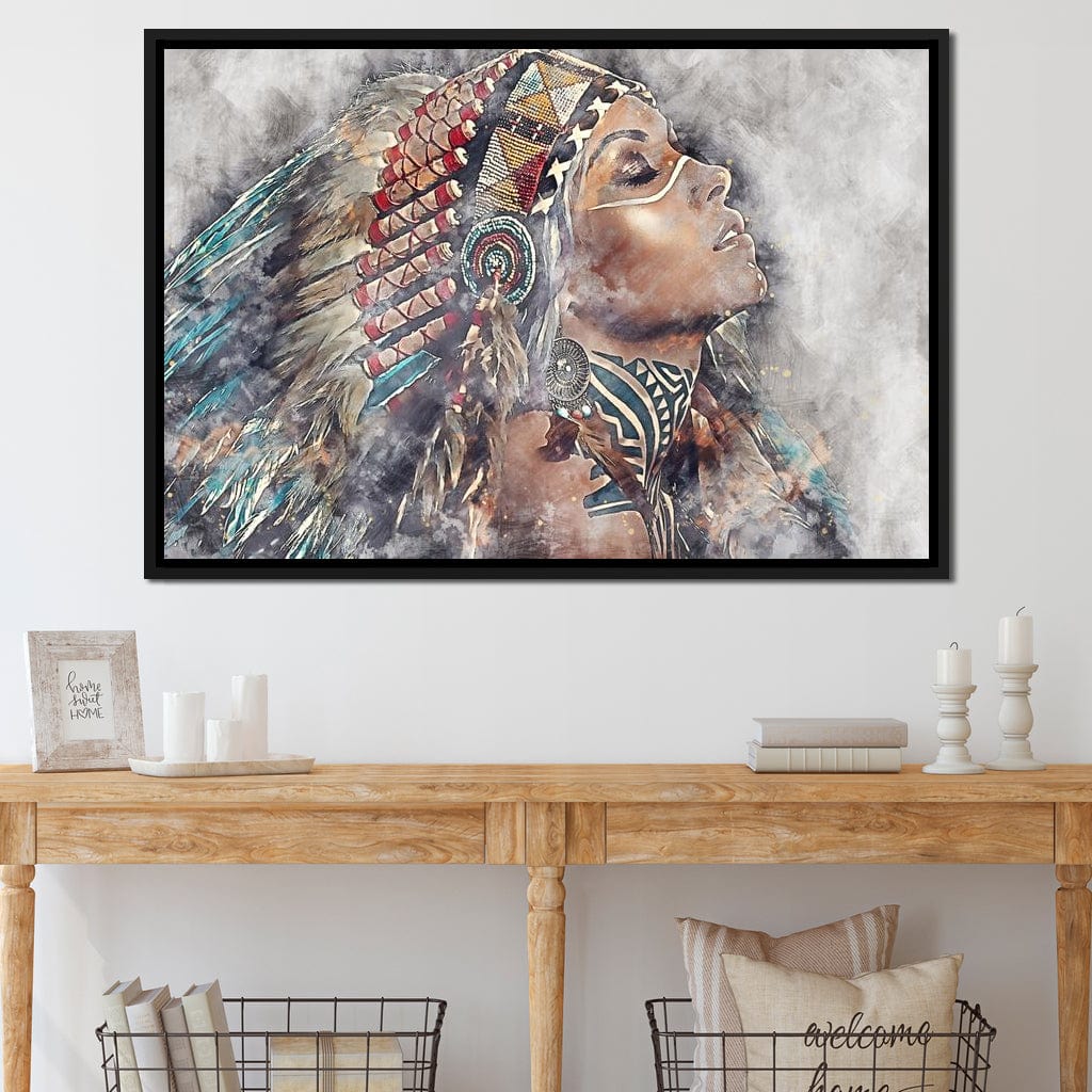 Squaw - Mateo Canvas Wall Art