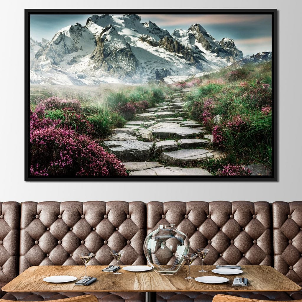 Cobble Road Canvas Wall Art