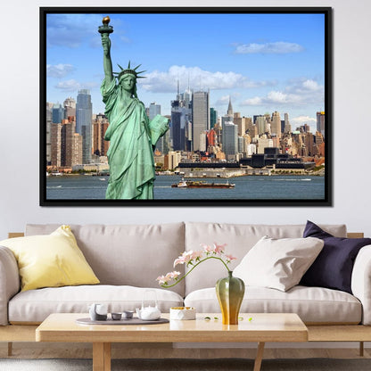 The New York City Skyline Canvas Wall Art