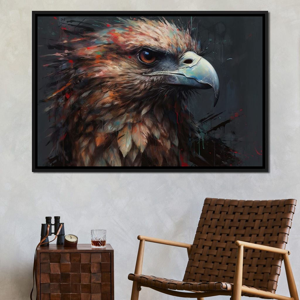 Red-Tailed Hawk Canvas Wall Art
