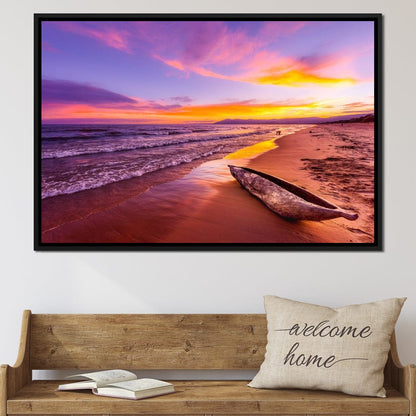 Lake Malawi Sunset Canvas Wall Art