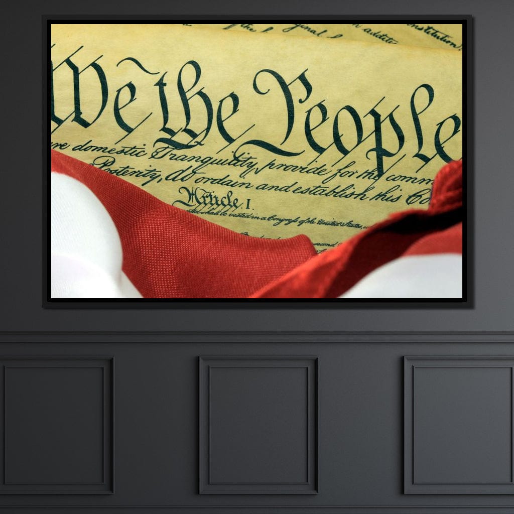 The Constitution Canvas Wall Art