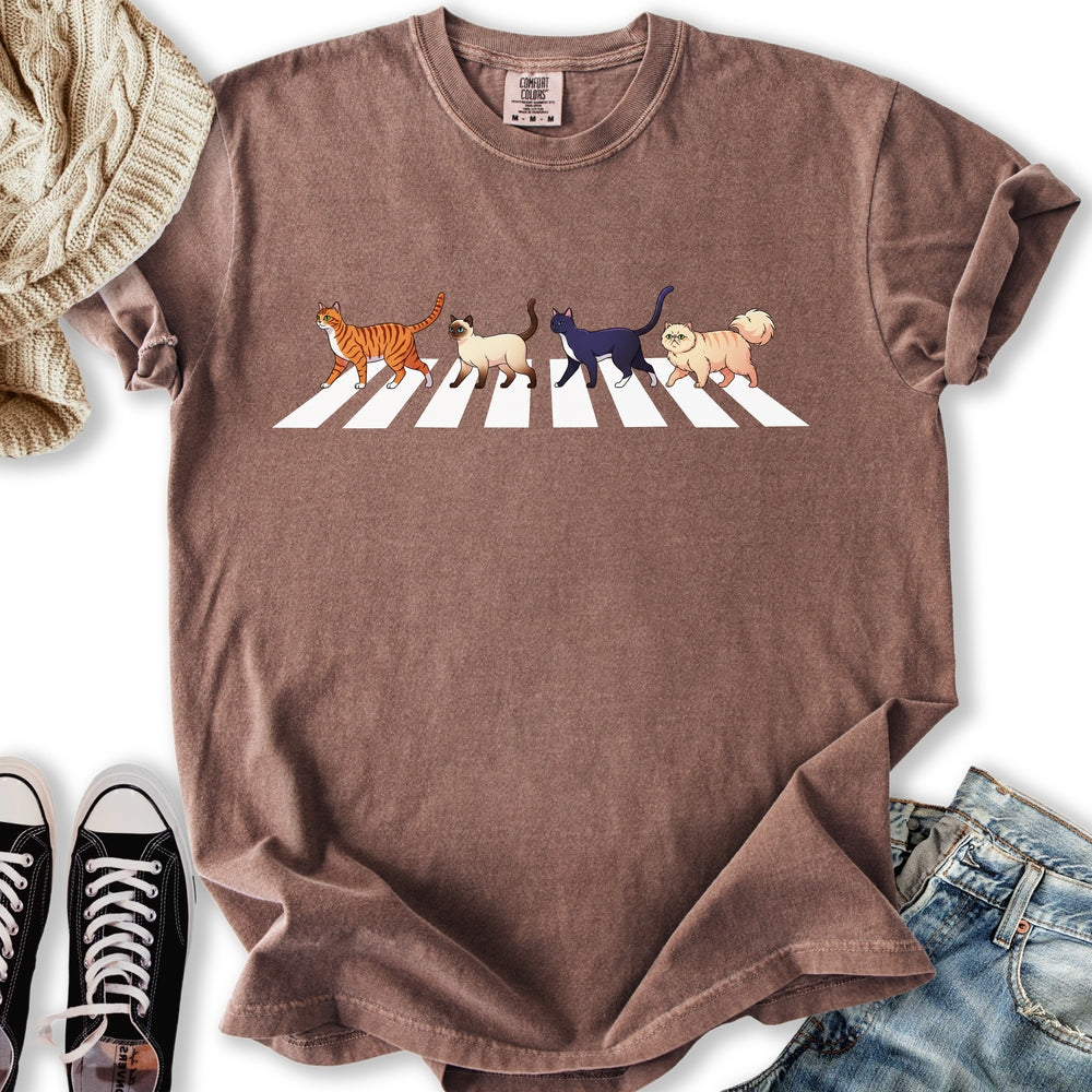 Abbey Road Cats Relaxed Tee