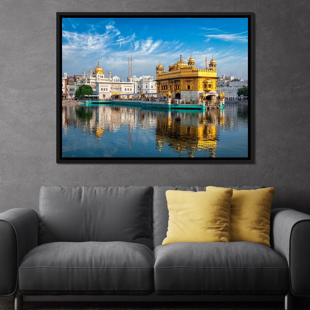Golden Temple Amritsar Canvas Wall Art