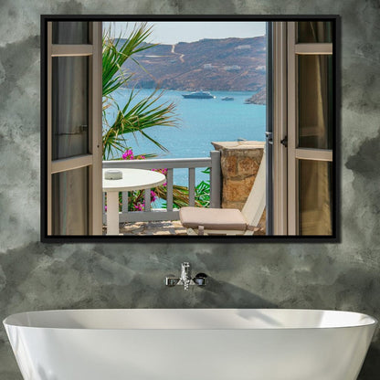 My Mykonos Canvas Wall Art