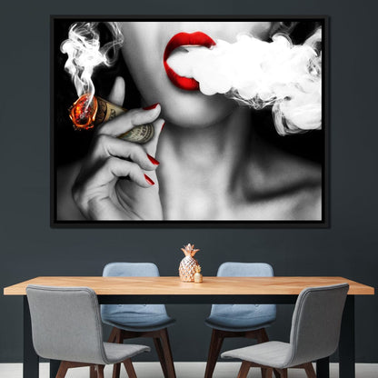 Hustle Never Sleeps Canvas Wall Art