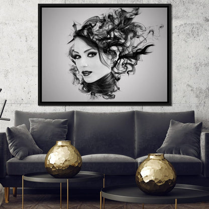 The Smoke Collection 03 Canvas Wall Art