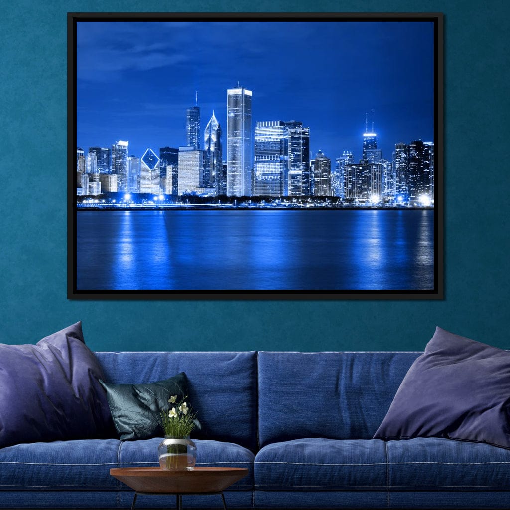 Chicago Skyline Canvas Wall Art