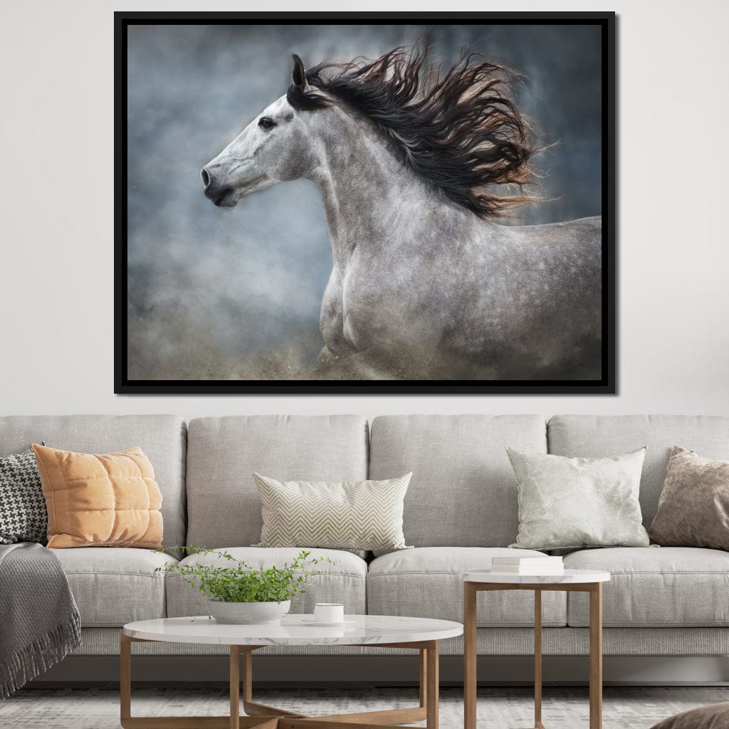 Andalusian Horse Canvas Wall Art