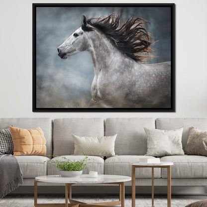Andalusian Horse Canvas Wall Art