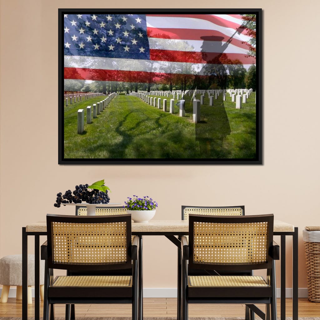 Arlington National Cemetery Canvas Wall Art
