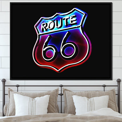 Route 66 Canvas Wall Art