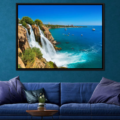 Waterfall Duden Canvas Wall Art