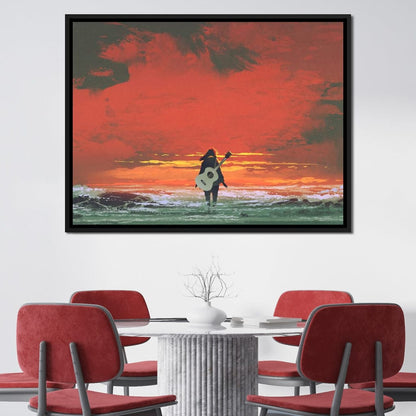 Looking for Inspiration Canvas Wall Art