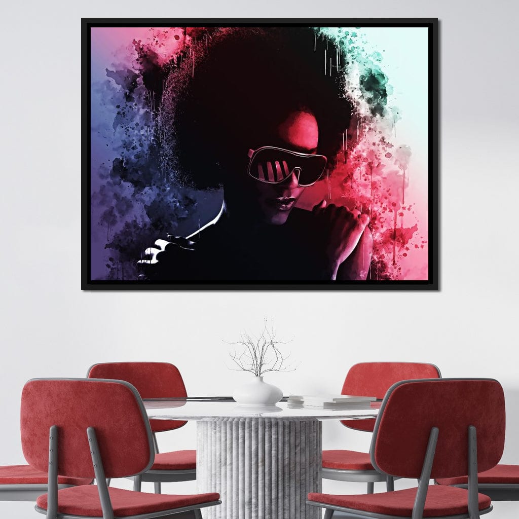 Those Disco Nights Canvas Wall Art
