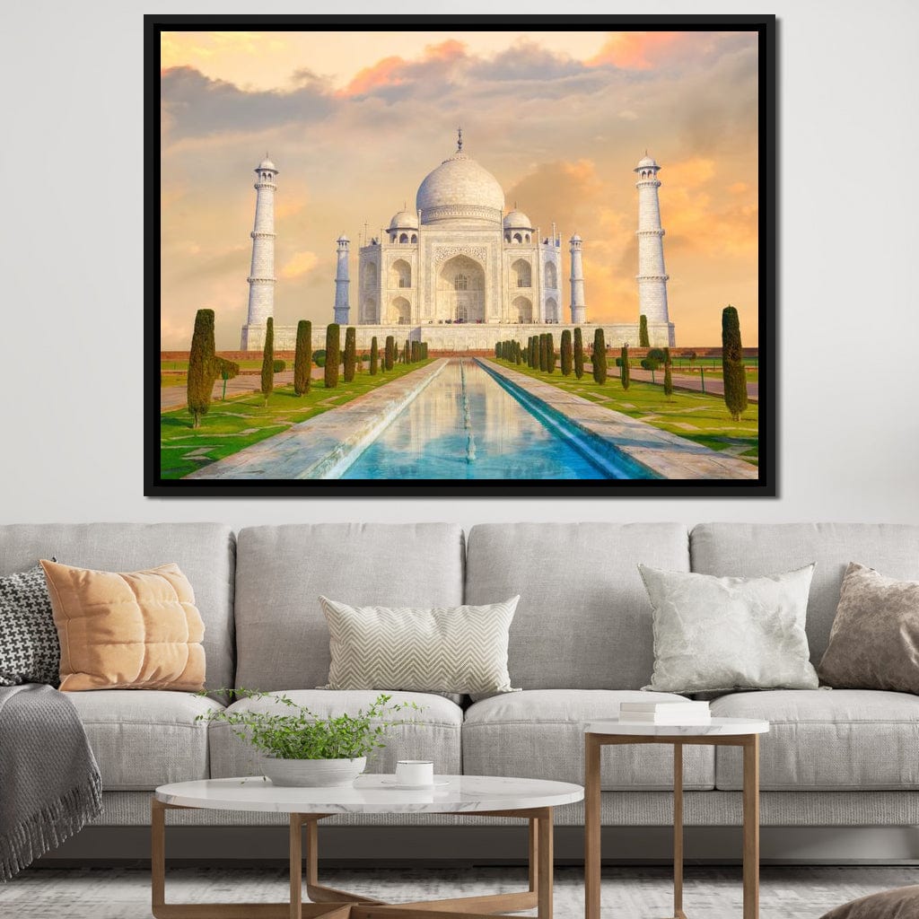 Taj Mahal Canvas Wall Art