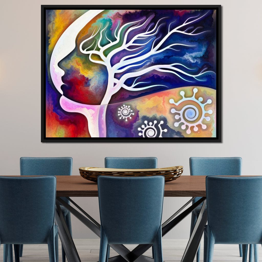 Mind Tree Canvas Wall Art