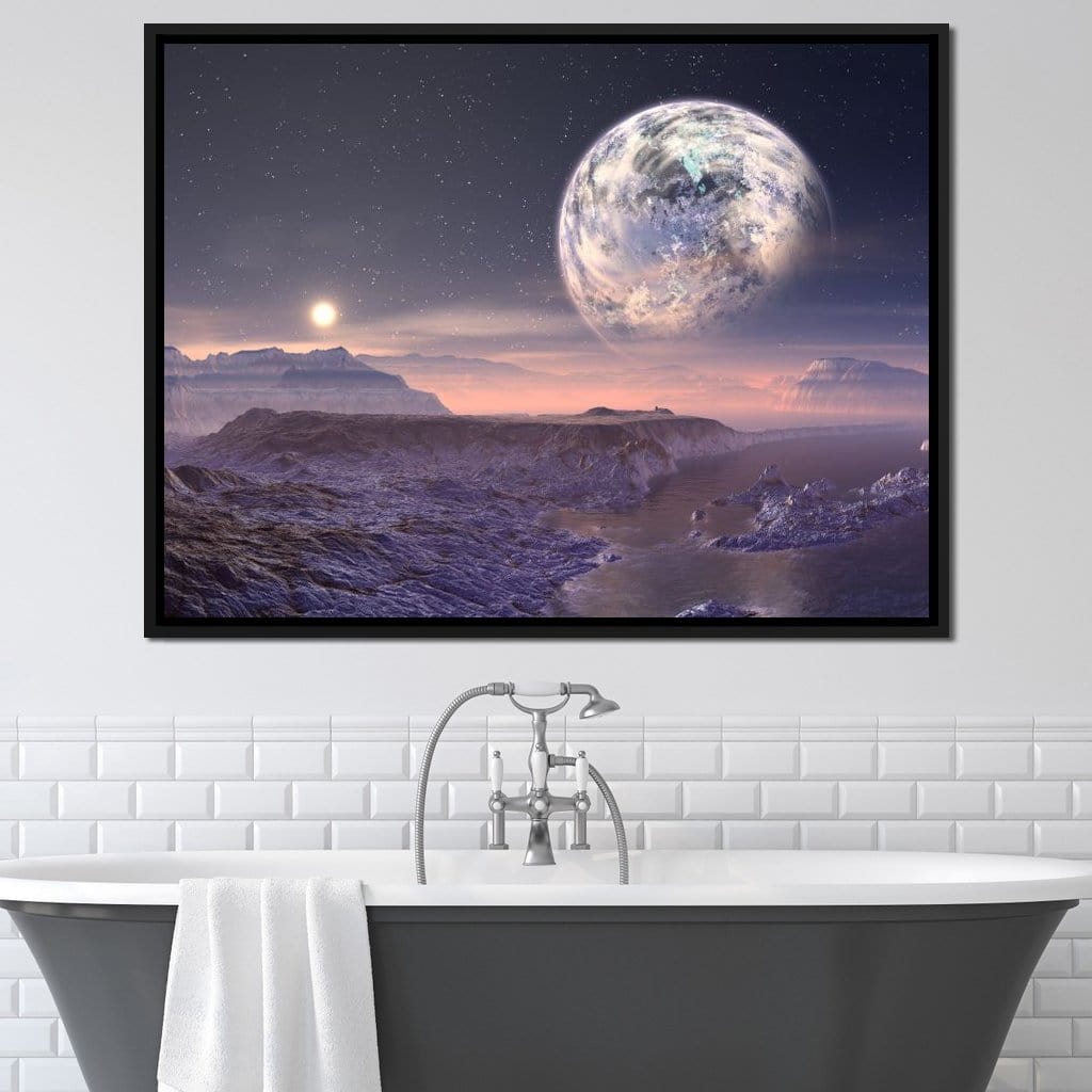 Dust of Chaos Canvas Wall Art