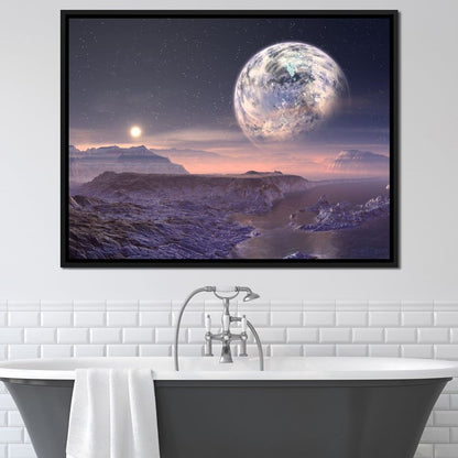 Dust of Chaos Canvas Wall Art