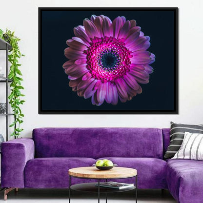 Purple Petals Canvas Wall Art