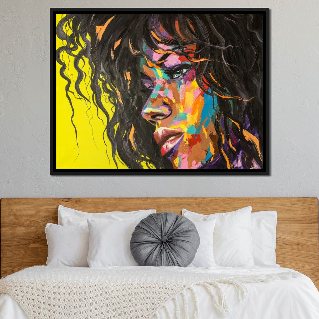 Christina Portrait Canvas Wall Art