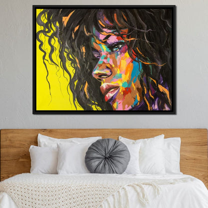 Christina Portrait Canvas Wall Art