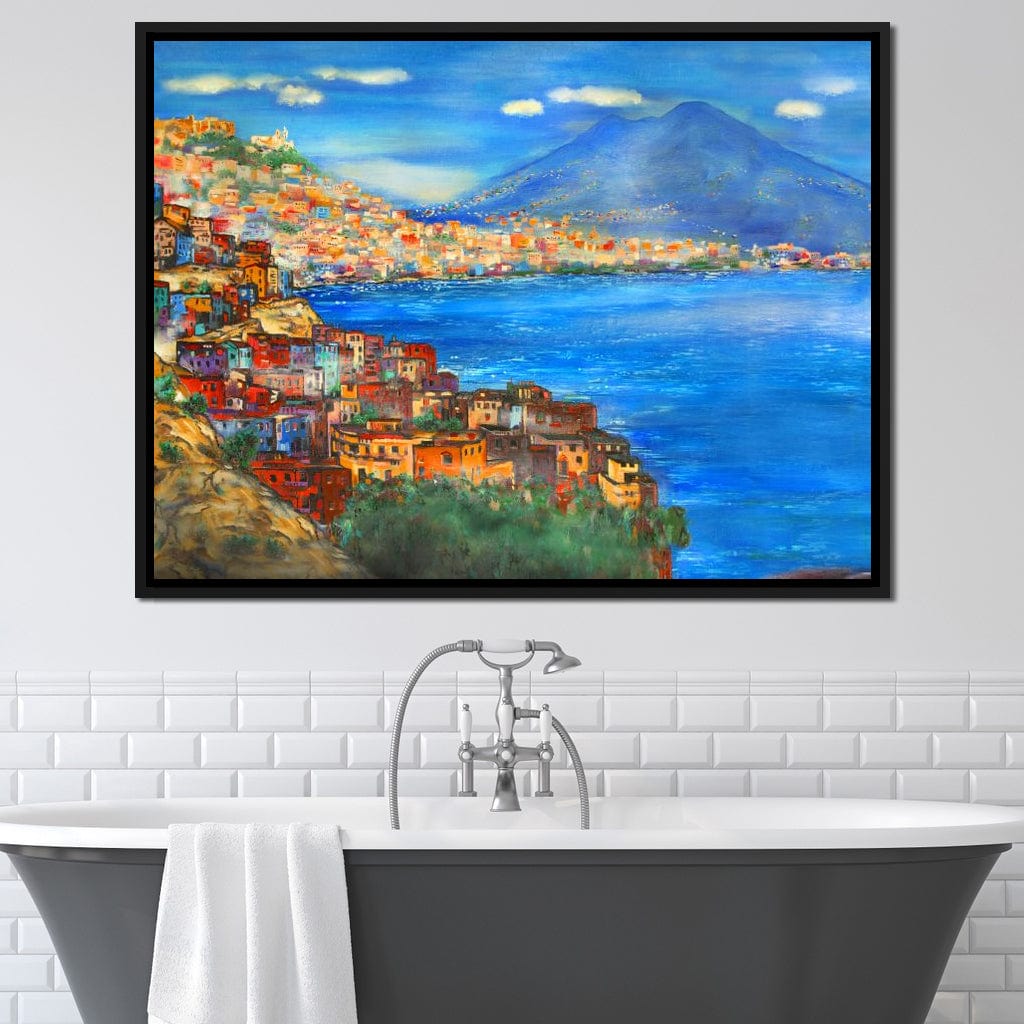 Naples Italy Canvas Wall Art