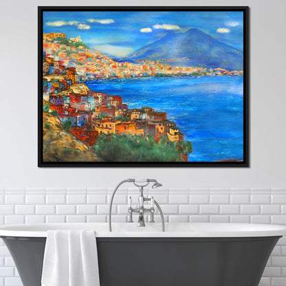 Naples Italy Canvas Wall Art