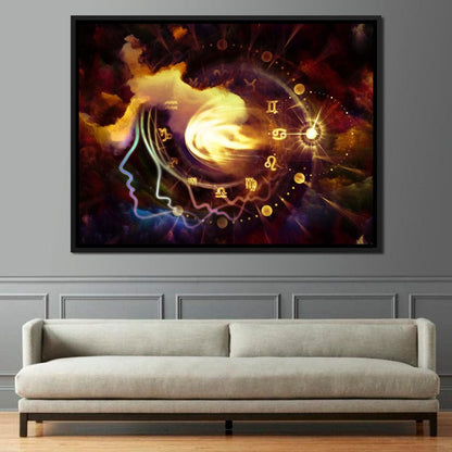 Astrology Profile Canvas Wall Art