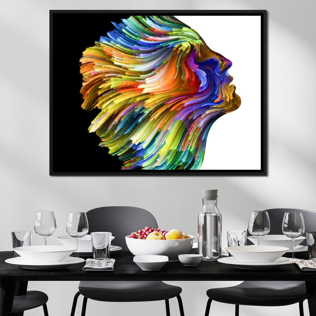 Color Imagination Canvas Wall Art
