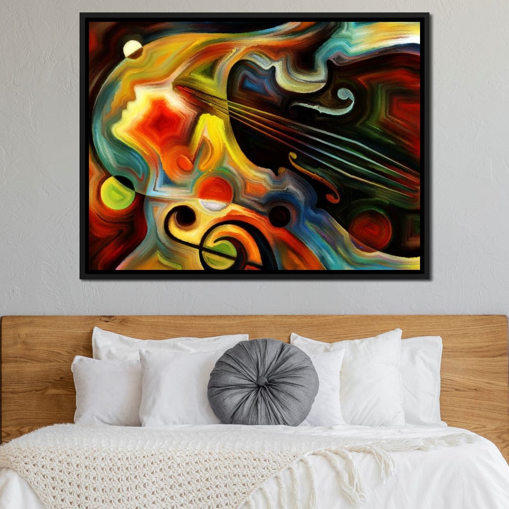 Violin Mind Canvas Wall Art