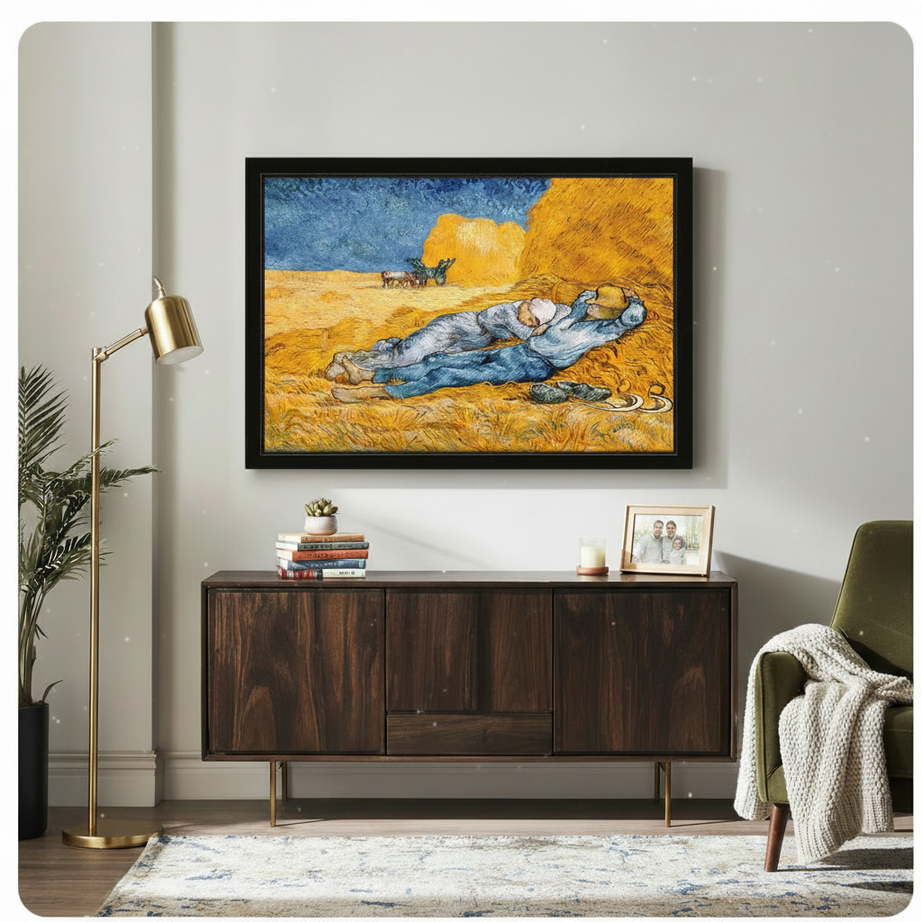 Van Gogh The Siesta Canvas Art Wall Art