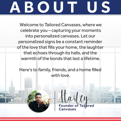 Bar Sign - 60"x30", Style 3 - canvas