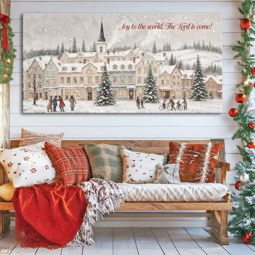 Joy To the World Christmas Wall Sign