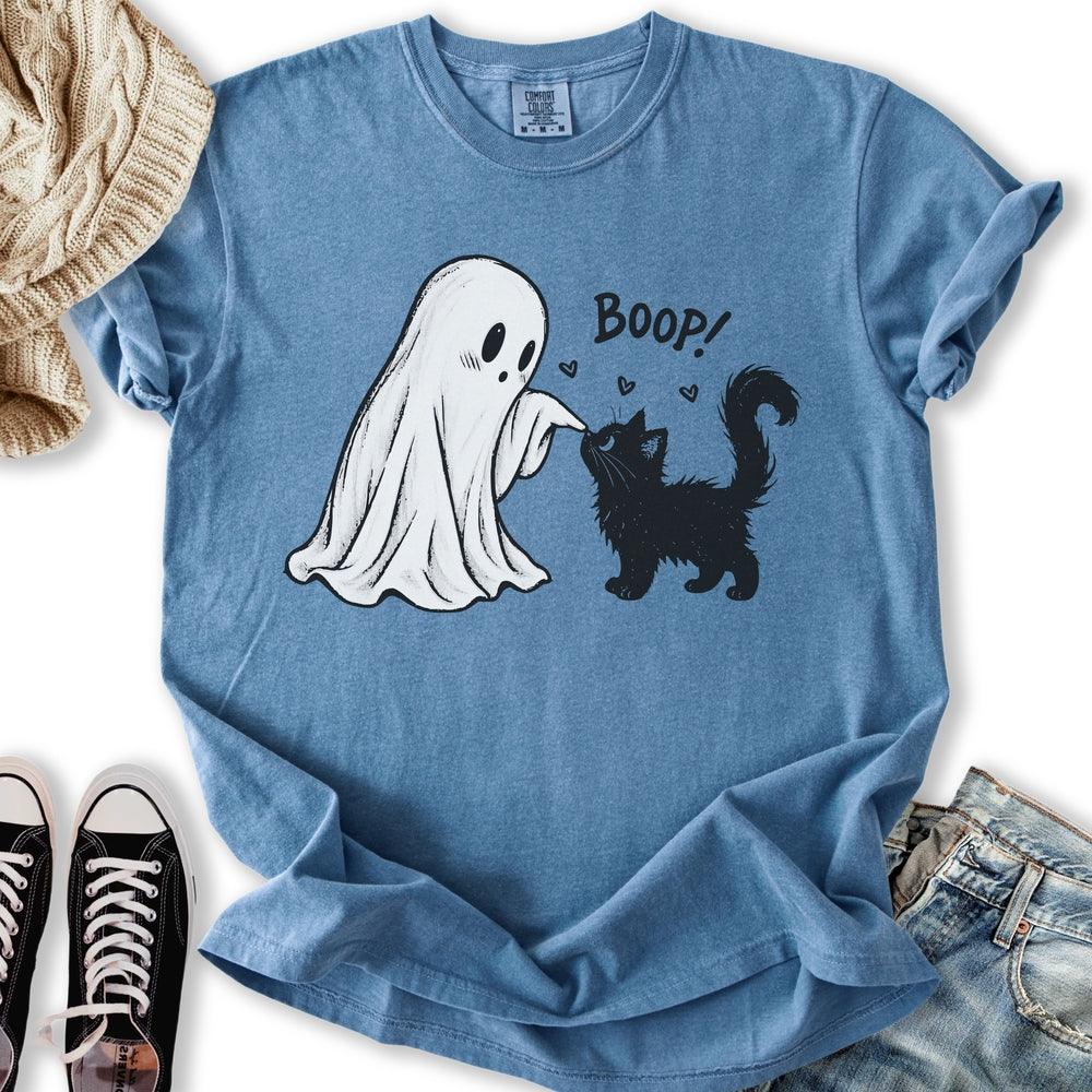 Boop Ghost and Cat Relaxed Tee