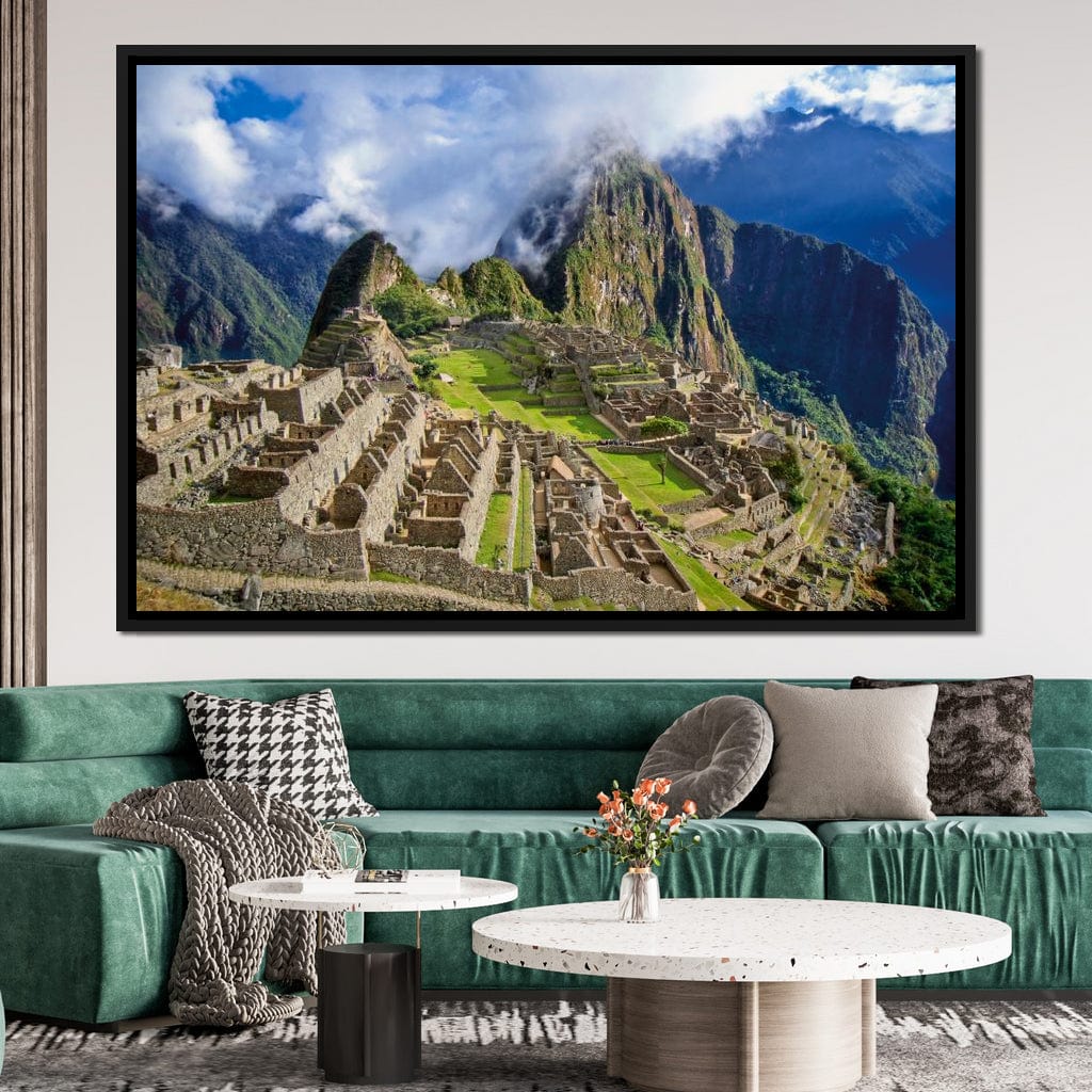 Machu Picchu Canvas Wall Art