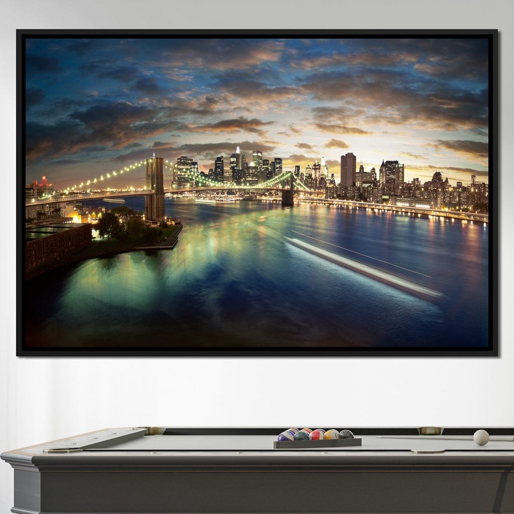 Amazing New York Cityscape Canvas Wall Art