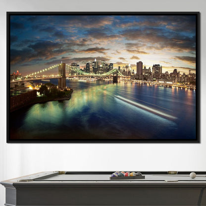 Amazing New York Cityscape Canvas Wall Art