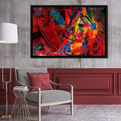 Kiss Canvas Wall Art