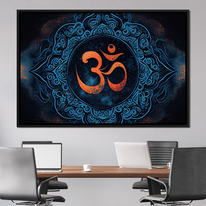 Om Mantra Canvas Wall Art