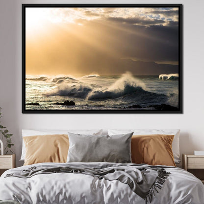 Light in Darkness Canvas Wall Art