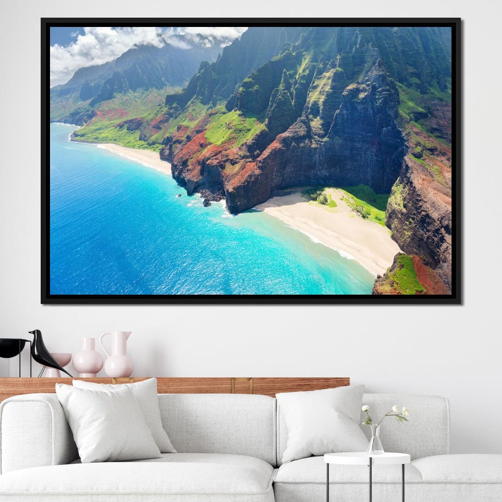 Kauai Island Canvas Wall Art